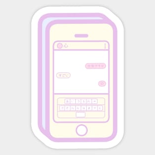 Pastel Phone Sticker